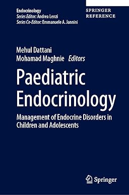 Paediatric Endocrinology: Management of Endocrine Disorders